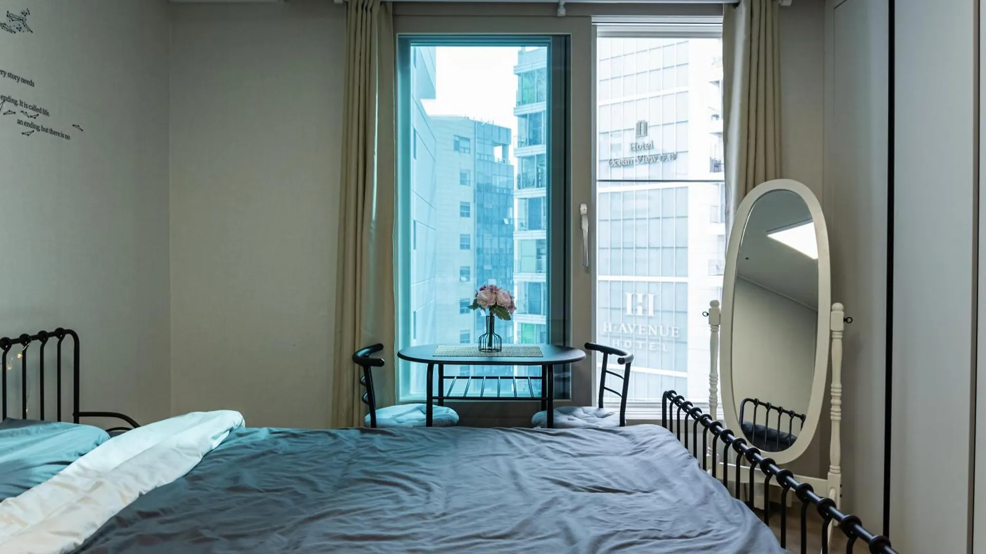 Gwangalli Beach Stylish Accommodation Peaceful Night Pusan Apartmán